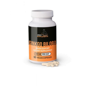 Body Supplements – Ginkgo Biloba Vega Caps 60mg (90 pieces)  Rated 4.63 out of 5